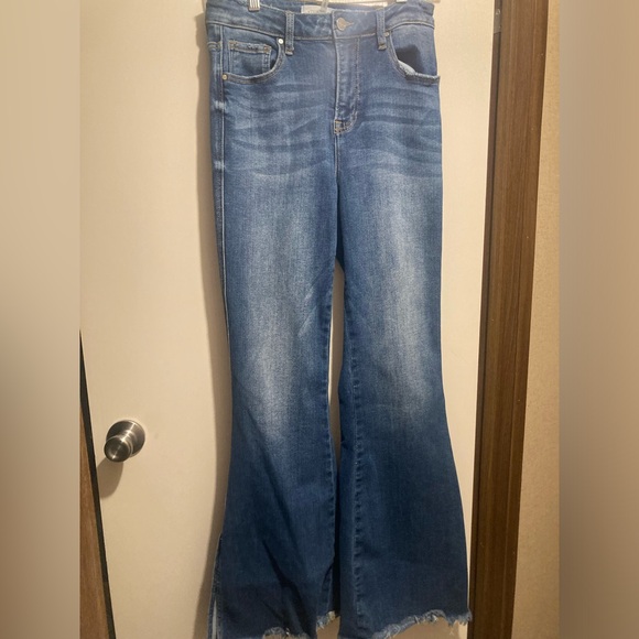 Risen Jeans Denim - Risen Blue Flare Jeans